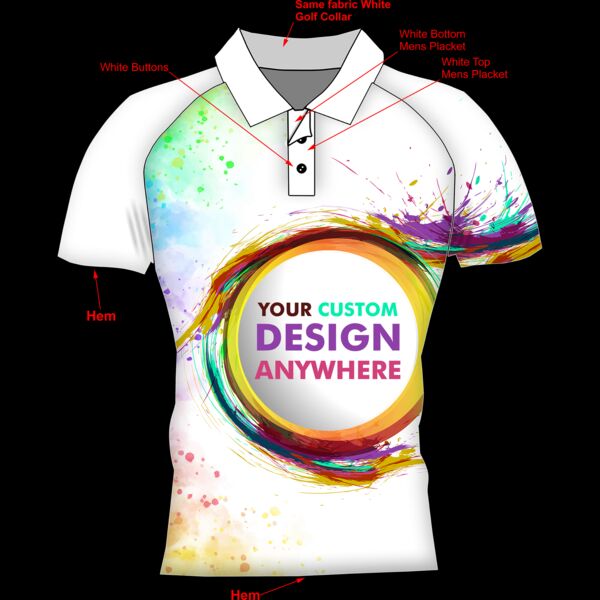 Kids Raglan Golfer (Sublimated) Thumbnail