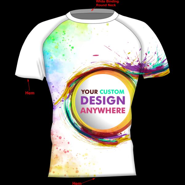 Adults Raglan T-shirt (Sublimated) Thumbnail
